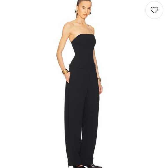 Helsa Pants - Helsa The Heavy Crepe Jumpsuit in White